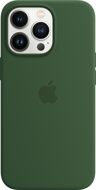 Apple Silicone Case with MagSafe - iPhone 13 Pro - Clover Green